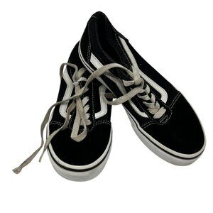 Vans Old Skool Classic Sneackers Size 3 Youth Unisex Black Low Top Casual Travel